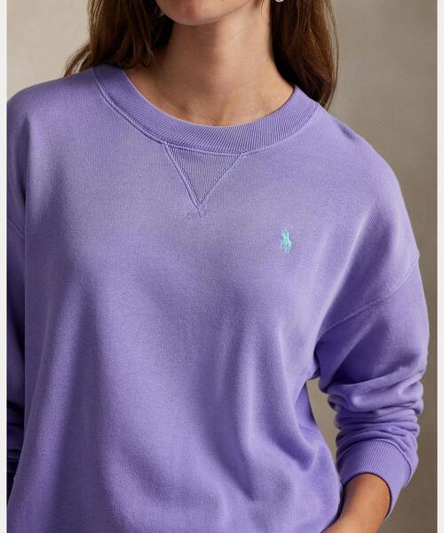 トレーナー スウェット フリース クルーネック プルオーバー レディース POLO RALPH LAUREN トレーナー スウェット フリース クルー