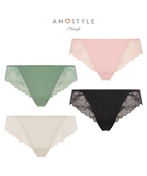 AMOSTYLE（アモスタイル） ショーツ タンガショーツ ブロッサム