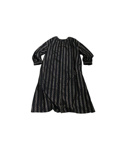 antiqua（アンティカ） ワンピース ジャガード刺繍ワンピース