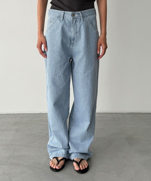 「CANAL JEAN」 チノパンツ SMALL ブルー レディース