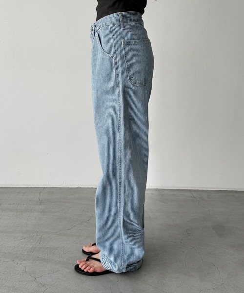 「CANAL JEAN」 チノパンツ SMALL ブルー レディース