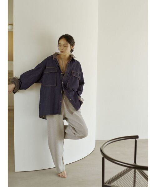 パンツ Ungrid Ungrid パンツ カシミヤ混ニットパンツ レディース : ZOZOTOWN