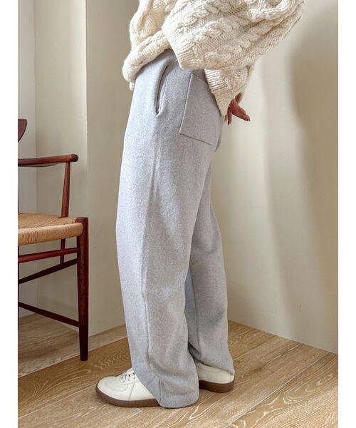 パンツ Ungrid Ungrid パンツ カシミヤ混ニットパンツ レディース : ZOZOTOWN