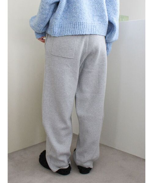 パンツ Ungrid Ungrid パンツ カシミヤ混ニットパンツ レディース : ZOZOTOWN