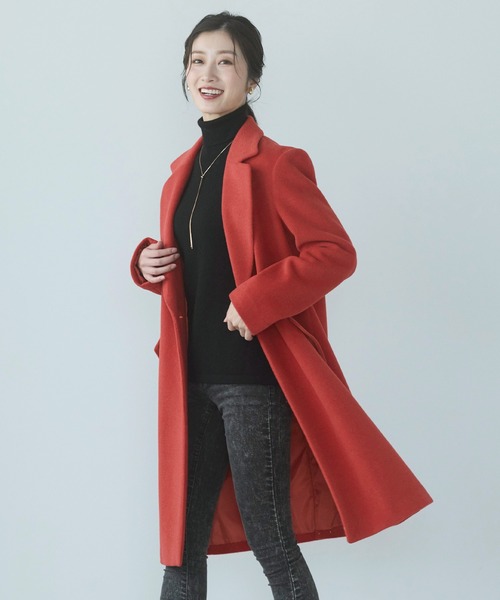 sankyo shokai コート チェスターコート ロングチェスターコート