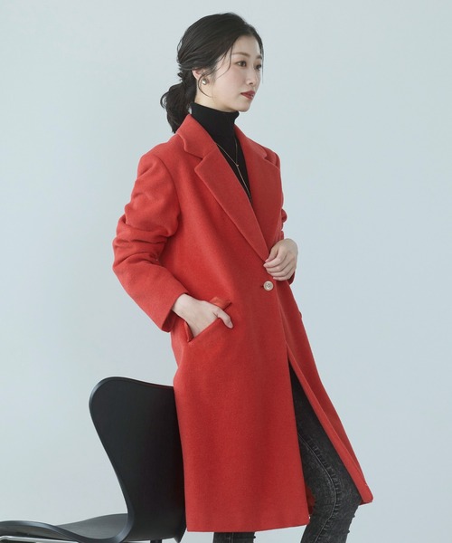 sankyo shokai コート チェスターコート ロングチェスターコート
