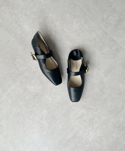 WA ORiental TRaffic パンプス 2025秋冬新作 柔らかストラップフラット