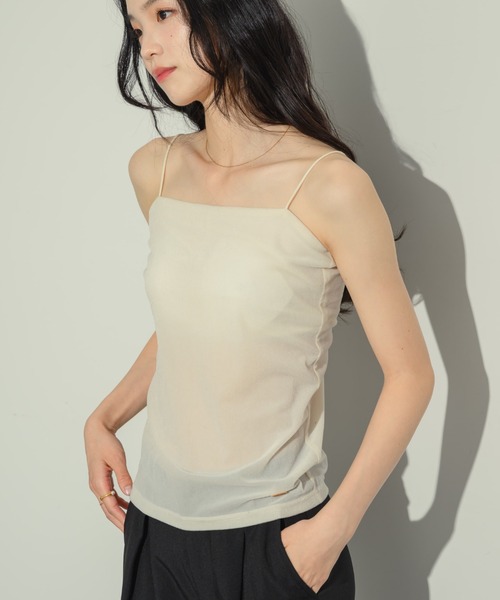 NEUNA（ヌナ） キャミソール ベロアキャミソール : ZOZOTOWN Yahoo!店