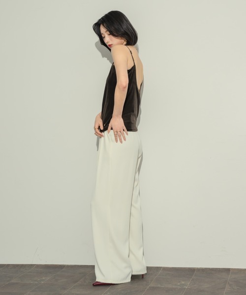 NEUNA（ヌナ） キャミソール ベロアキャミソール : ZOZOTOWN Yahoo!店