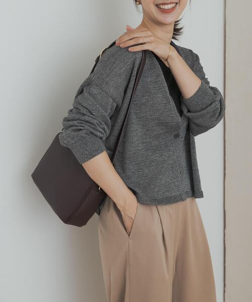 URBAN RESEARCH DOORS ブラウン カーディガン 長袖 URBAN RESEARCH DOORS（アーバンリサーチドアーズ）の
