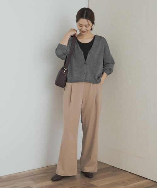 URBAN RESEARCH DOORS カーディガン ウォッシャブルドライニット