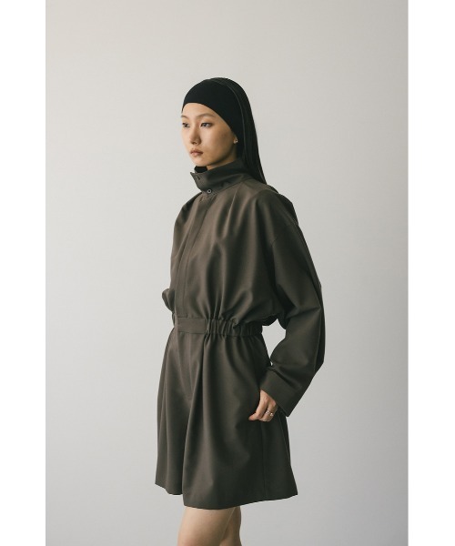 サステナブルなボーダーショートスリーブ1点、ロンパースMサイズ1点XLサイズ1点 STYLEMIXER オールインワン スタンドネックショートロンパース