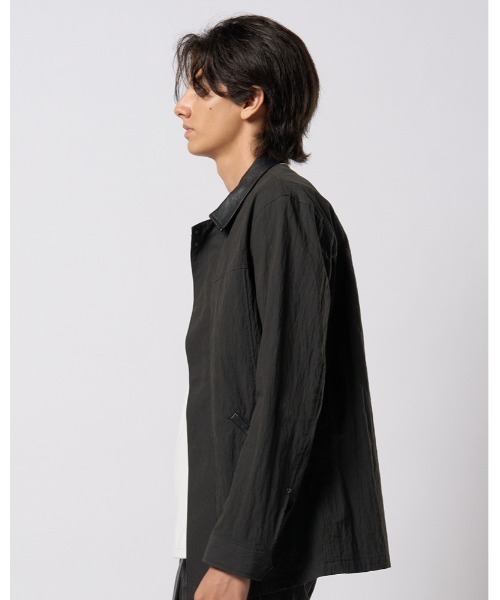 コート ジャケット zip coverall jacket メンズの画像