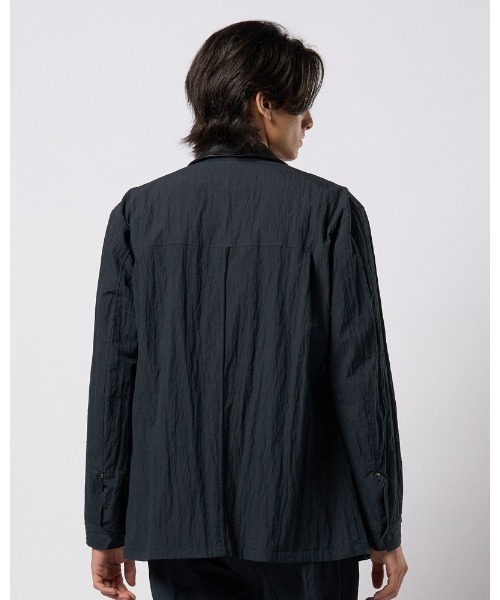 コート ジャケット zip coverall jacket メンズの画像