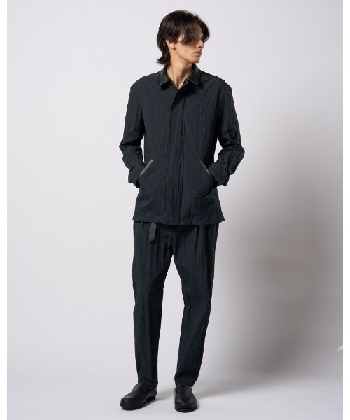 コート ジャケット zip coverall jacket メンズの画像