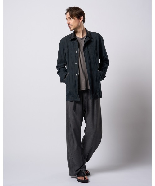 コート ジャケット zip coverall jacket メンズの画像