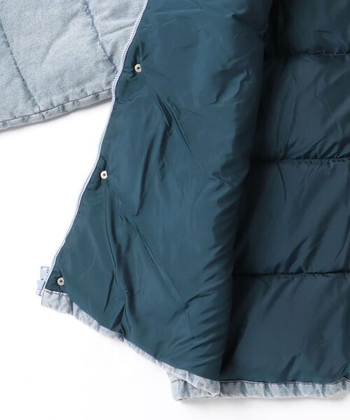 Levi's（リーバイス） ダウンジャケット S ブルー メンズ : ZOZOTOWN