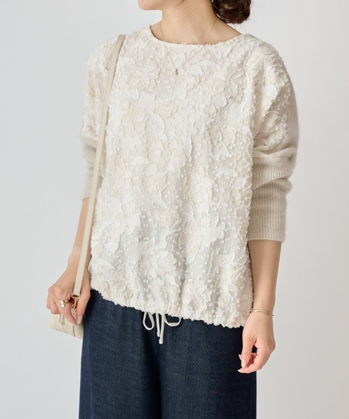 BEARDSLEY（ビアズリー） 長袖ニット FREE ブラック レディース