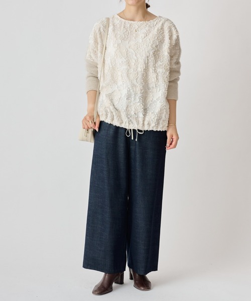 BEARDSLEY（ビアズリー） 長袖ニット FREE ブラック レディース