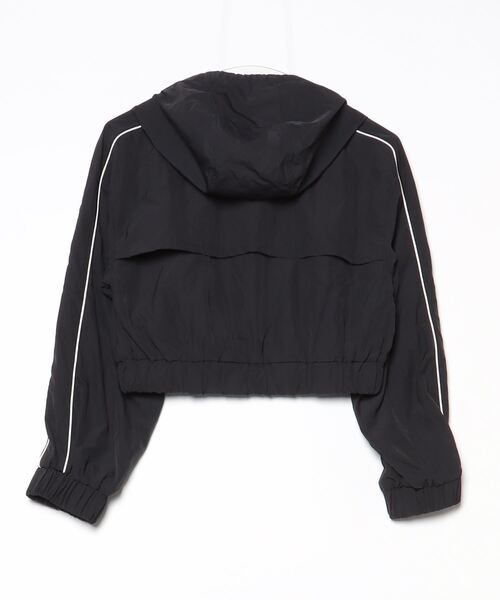 JEANASIS（ジーナシス） ナイロンブルゾン FREE ブラック レディース