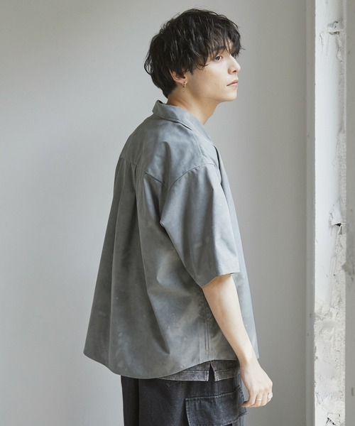 「Spielio」 半袖シャツ S ホワイト メンズ_画像9