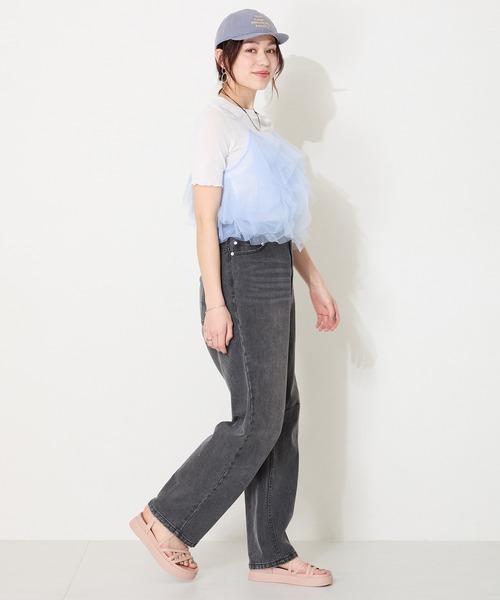 「ORiental TRaffic」 フラットサンダル L ブラック レディース_画像9