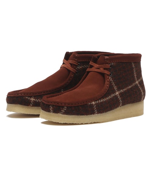 I*u様 CLARKS クラークス　ワラビー 26182793 Wallabee Clarks（クラークス） デッキシューズ WALLABEE BOOT 26182793 メンズ
