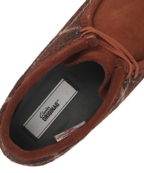 I*u様 CLARKS クラークス　ワラビー 26182793 Wallabee Clarks（クラークス） デッキシューズ WALLABEE BOOT 26182793 メンズ