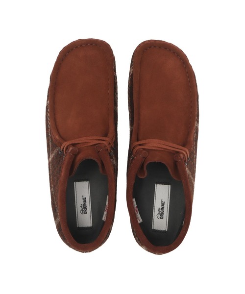 I*u様 CLARKS クラークス　ワラビー 26182793 Wallabee Clarks（クラークス） デッキシューズ WALLABEE BOOT 26182793 メンズ
