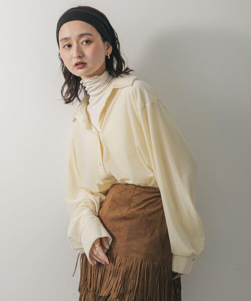 SENSE OF PLACE by URBAN RESEARCH ブラウス シャツ マルチコードツキ