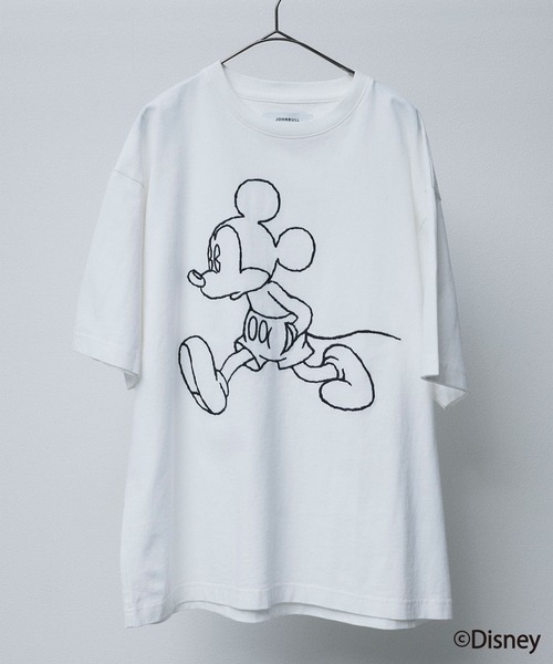 Euro Disney ミッキーマウス Tシャツ MICKEY MOUSE（ミッキーマウス） tシャツ MICKEY MOUSE / Embroidery T