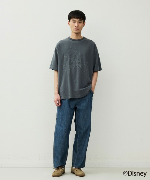 MICKEY MOUSE（ミッキーマウス） tシャツ MICKEY MOUSE / Embroidery T