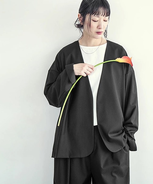 SOLAMONAT LARME（ソラモナラーム） ジャケット ノーカラージャケット