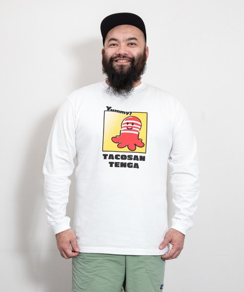 TENGA（テンガ） tシャツ タコさんTENGA 長袖Tシャツ メンズ