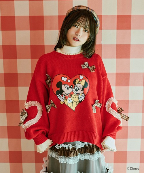 クティールとレトロ ディズニー ニット kutir（クティール） ニット セーター 「クティールとレトロ」Disney