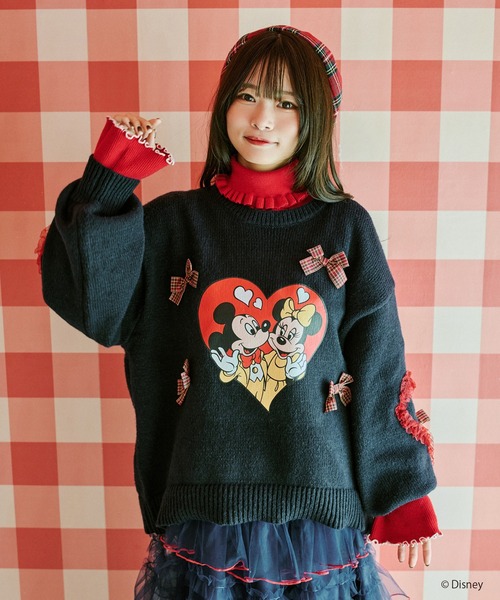 クティールとレトロ ディズニー ニット kutir（クティール） ニット セーター 「クティールとレトロ」Disney