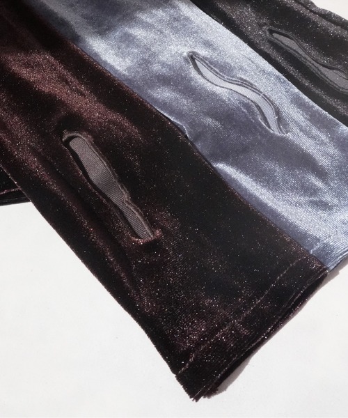 et.UNiVER アームカバー velor arm warmers レディース : ZOZOTOWN
