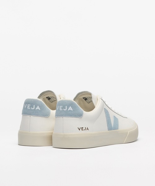 「VEJA」 ローカットスニーカー 39 ホワイト×ライトグレー レディース_画像3
