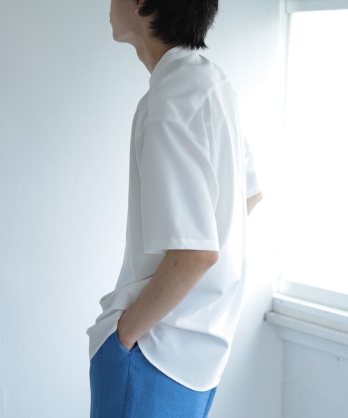 「SENSE OF PLACE by URBAN RESEARCH」 半袖シャツ MEDIUM ブルー メンズ_画像7