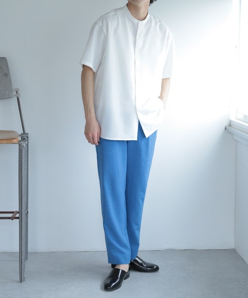 「SENSE OF PLACE by URBAN RESEARCH」 半袖シャツ MEDIUM ブルー メンズ_画像9