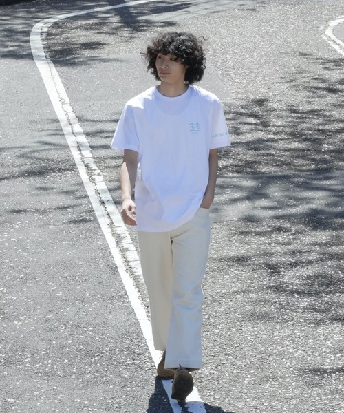 「BILLABONG」 半袖Tシャツ LARGE ミント メンズ_画像2