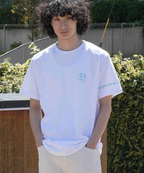 「BILLABONG」 半袖Tシャツ LARGE ミント メンズ_画像6