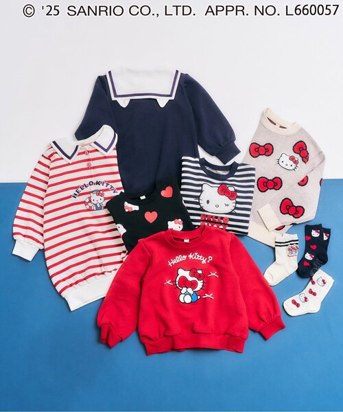 sanrio（サンリオ） ニット セーター 「ハローキティ」リボンジャ