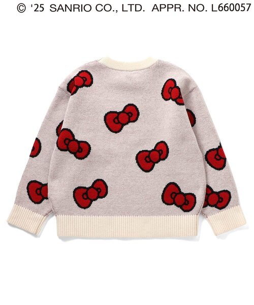 sanrio（サンリオ） ニット セーター 「ハローキティ」リボンジャ