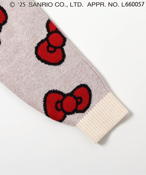 sanrio（サンリオ） ニット セーター 「ハローキティ」リボンジャ