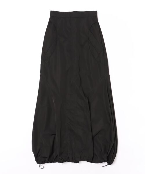 UN3D.（アンスリード） フレアスカート 38 グリーン レディース