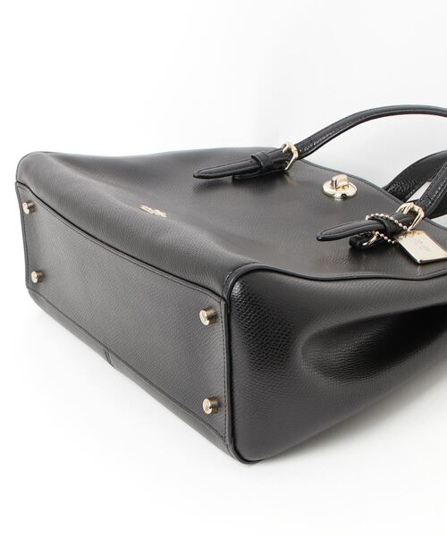 【1回のみ使用】COACHハンドバッグ黒 COACHハンドバッグ