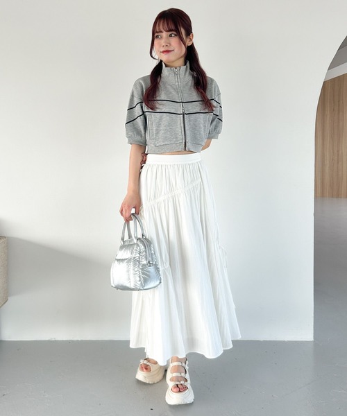 「Heather」 ロングスカート FREE オフホワイト レディース_画像5