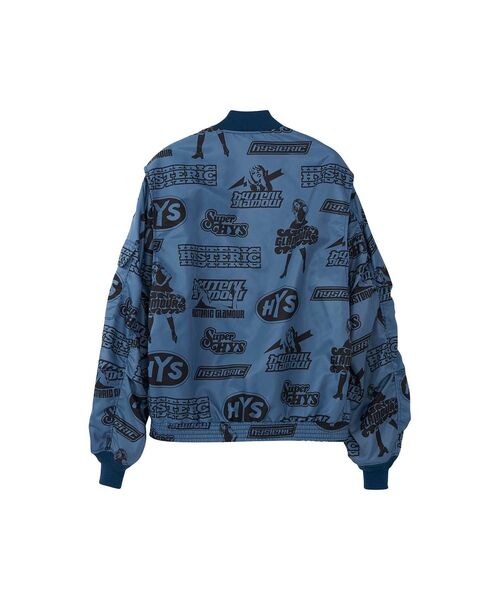 HYSTERIC GLAMOUR（ヒステリックグラマー） ブルゾン LARGE グレー