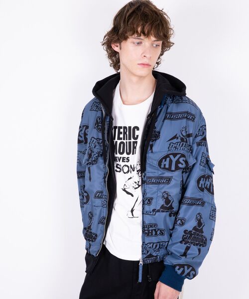 HYSTERIC GLAMOUR（ヒステリックグラマー） ブルゾン LARGE グレー